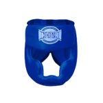 cabezal pomulo menton protector azul