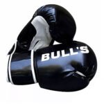 guante bulls Negro Tramado