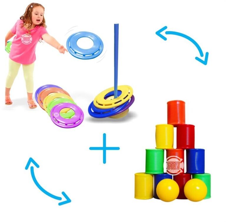 Juego tumba latas plastico Fundiciones del Norte